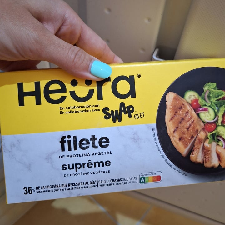 photo of Heura Filete de proteína vegetal shared by @marinasnchez on  02 Oct 2025 - review