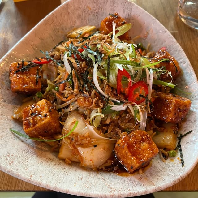 Photo of the dish “Kimchi bokkeumbap”