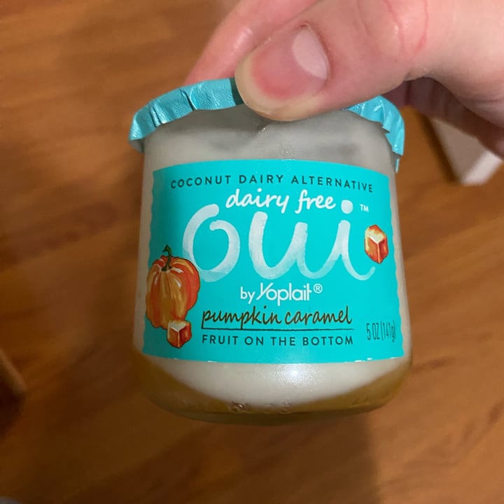 photo of Yoplait Dairy free oui pumpkin caramel shared by @thebooberrypie on  27 Sep 2023 - review
