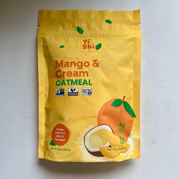 photo of YiShi Foods Mango & Cream Oatmeal shared by @kyu on  09 May 2024 - review