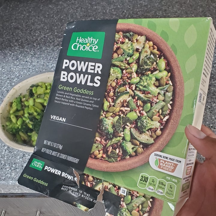 photo of Healthy Choice Power Bowl Green Goddess shared by @lliguerpr96 on  11 Feb 2024 - review