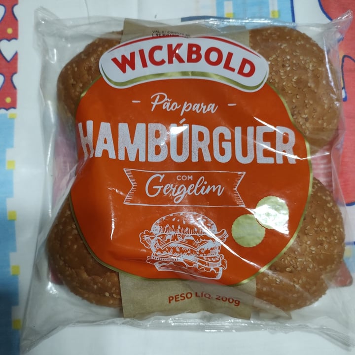 photo of Wickbold pao de hamburguer gergelim shared by @vanessamaiolini on  02 May 2024 - review