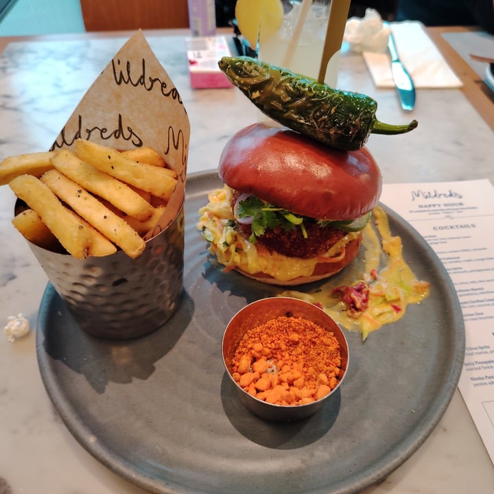 photo of Mildreds Camden Beetroot railway cutlet shared by @missykab on  23 Mar 2025 - review