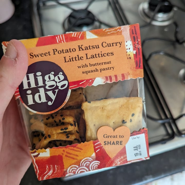 photo of Higgidy 8 Sweet Potato Katsu Curry Little Lattices shared by @flowergirl2301 on  09 Oct 2023 - review