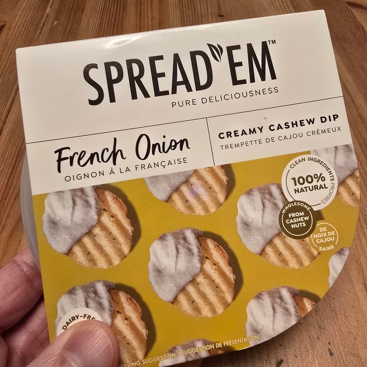 photo of Spread'Em Kitchen French Onion Dip shared by @mermont on  18 Feb 2025 - review