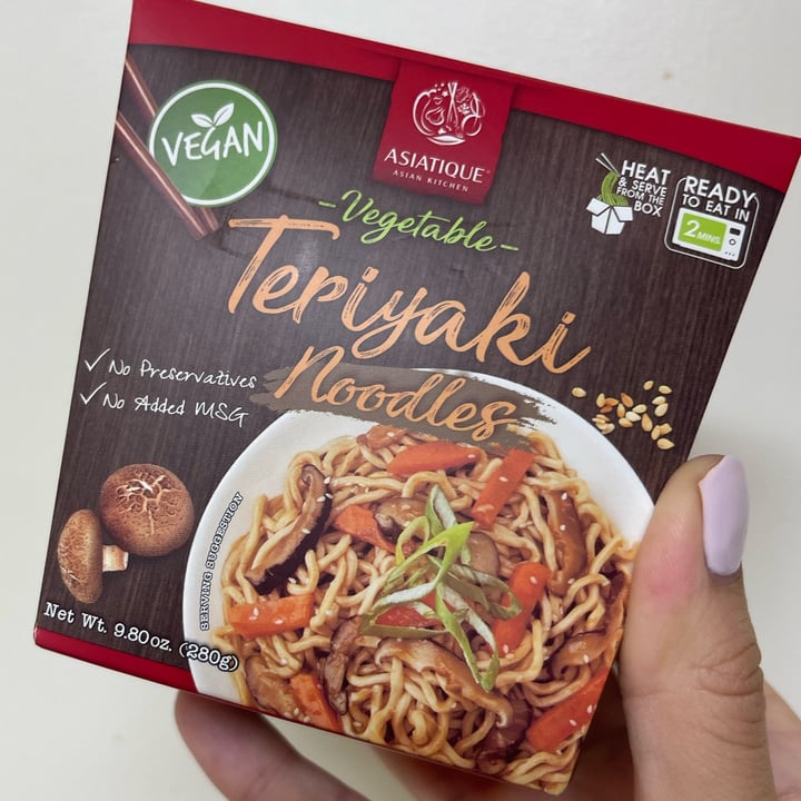 photo of Asiatique Vegetable Teriyaki Noodles shared by @its-dafne-vitch on  15 Nov 2024 - review