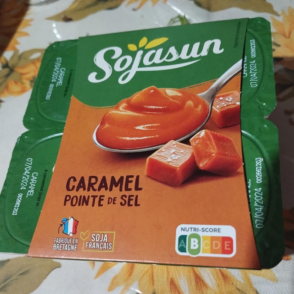 Sojasun - Dessert caramel pointe de sel Review | abillion