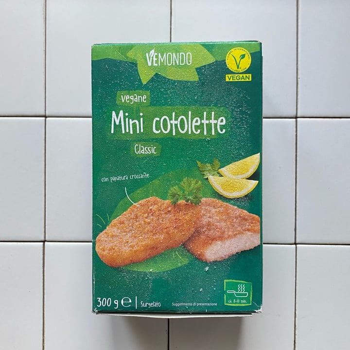 photo of Vemondo mini cotolette shared by @veganforlife994 on  29 May 2024 - review