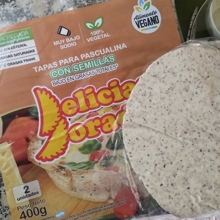photo of Delicias doradas Tapas Para Pascualina Con Semillas shared by @luluz on  17 Nov 2024 - review