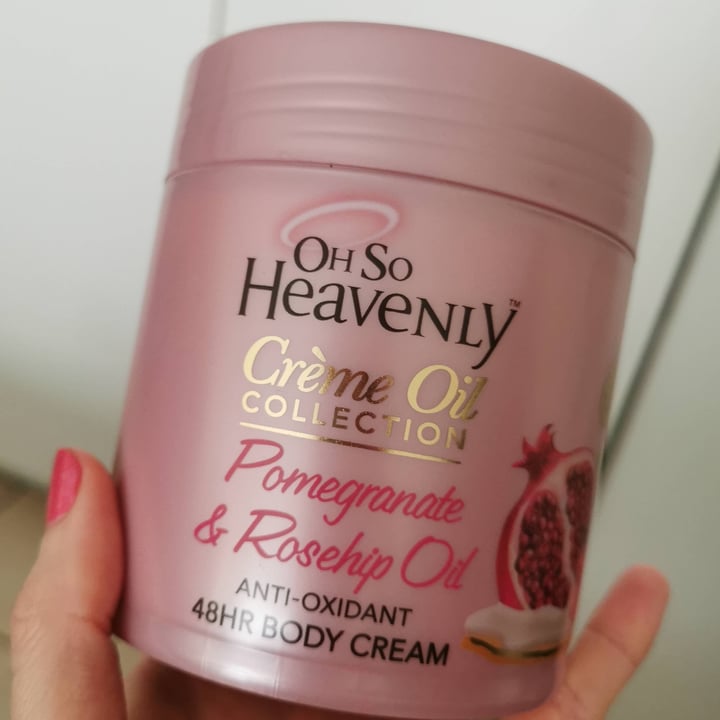 photo of Oh So Heavenly Pomegranate And Rosehip Oil Body Cream shared by @viiathevegan on  28 Apr 2024 - review