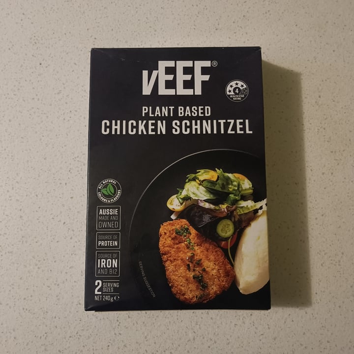 photo of Veef Chicken Schnitzel shared by @tardisco on  24 May 2024 - review