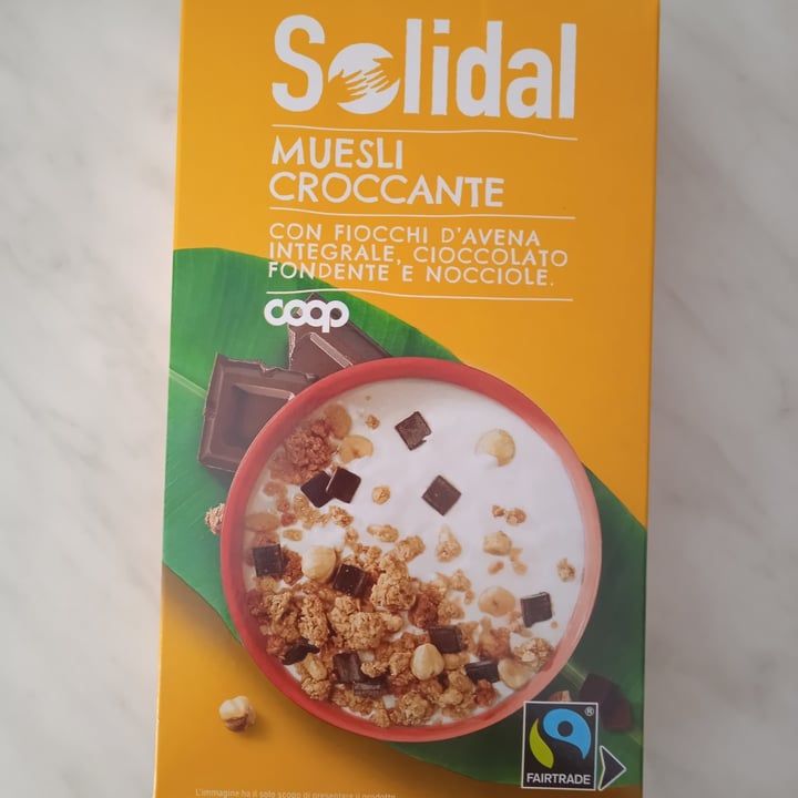 photo of Solidal coop Muesli Croccante Con Cioccolato Fondente shared by @zaris on  22 Nov 2023 - review