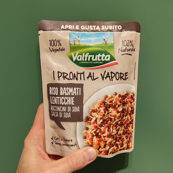 photo of Valfrutta I pronti al vapore riso basmati e lenticchie shared by @vluca on  19 Mar 2024 - review
