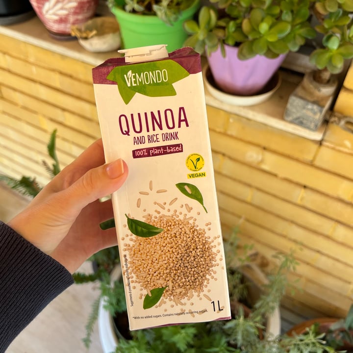 photo of Vemondo quinoa and rice drink shared by @annamiou on  26 Sep 2025 - review