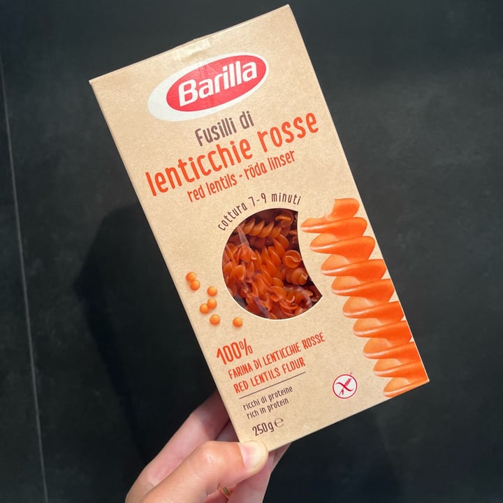 photo of Barilla Fusilli di lenticchie rosse shared by @ales5andra on  12 Sep 2023 - review