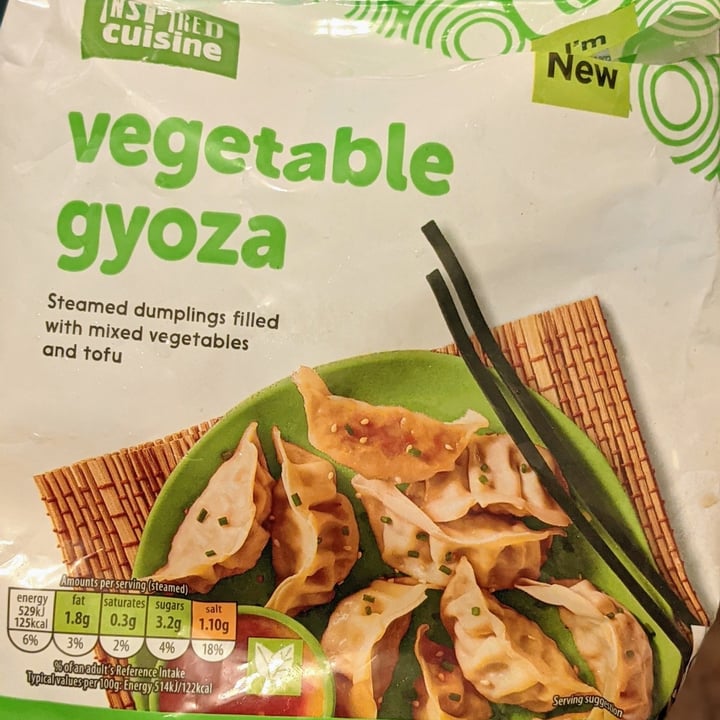 photo of ALDI Inspired Cuisine Vegetable Gyoza shared by @beccasaurus on  25 Jun 2024 - review