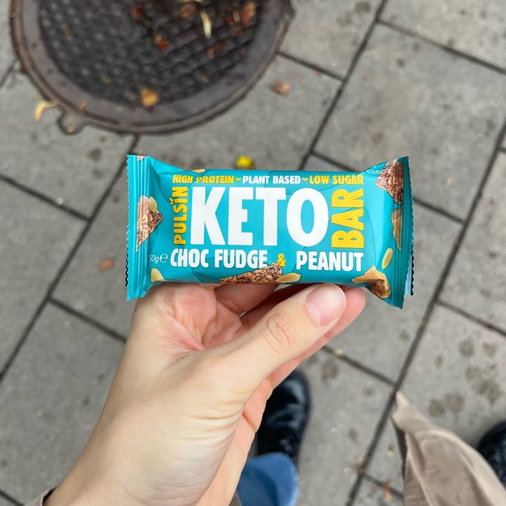photo of Pulsin keto choc fudge peanut bar shared by @eml on  28 Sep 2025 - review