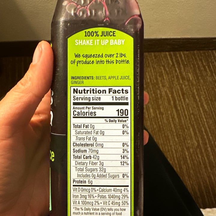 photo of Arden's Garden Vegetable juice shared by @yvegan80 on  27 Nov 2023 - review