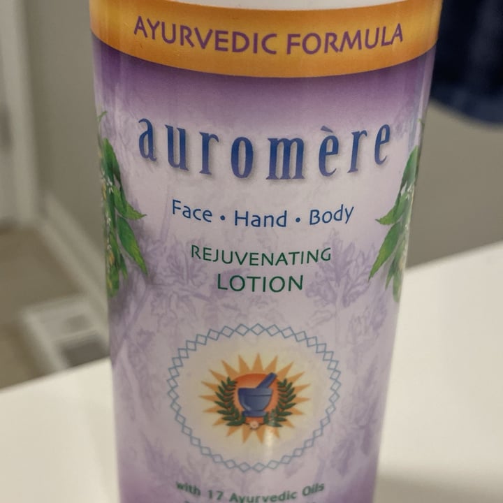 photo of Auromère Rejuvenating Lotion shared by @shiamoreno65 on  20 Jul 2024 - review