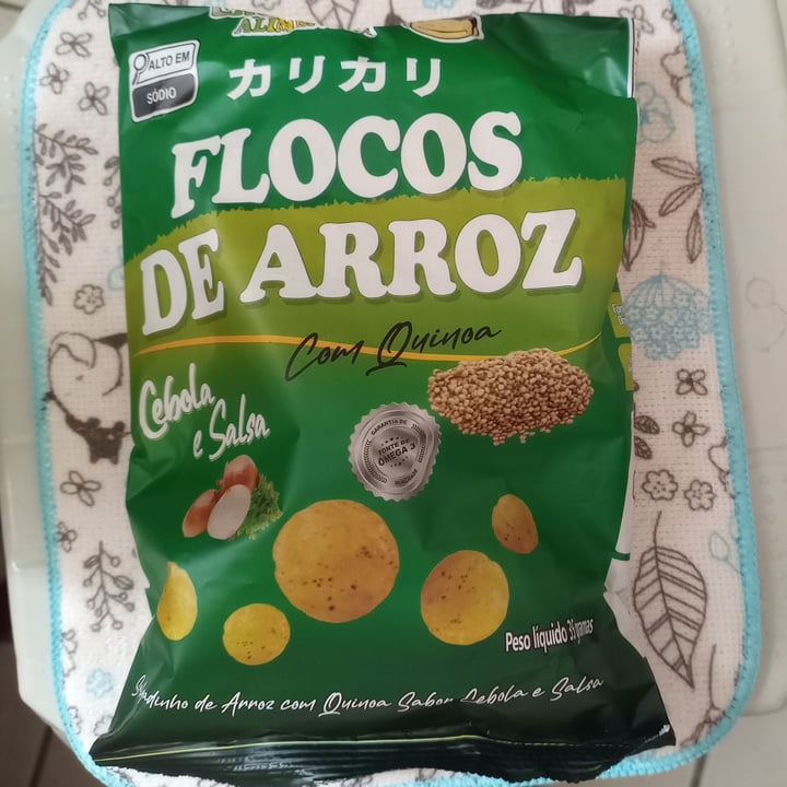 photo of Crocante Alimentos Flocos De Arroz - Salsa E Cebola shared by @larimidori on  27 Apr 2024 - review