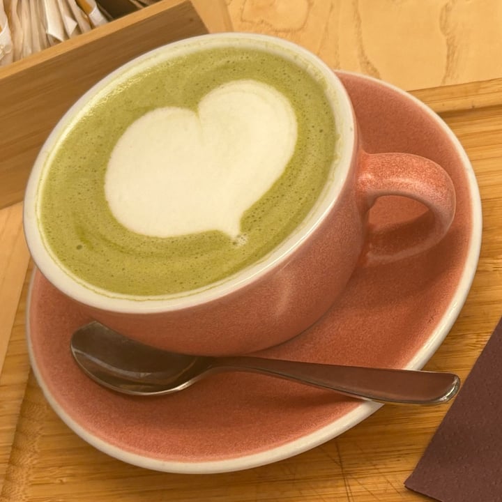photo of Le Levain Café Matcha with almond milk shared by @barnabiebee on  25 Jun 2025 - review