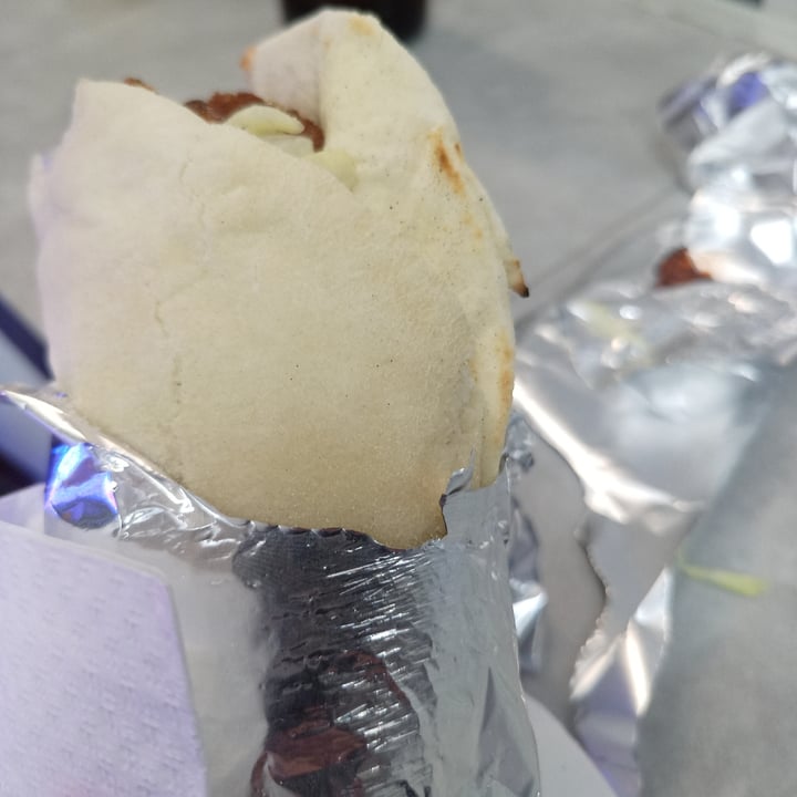photo of Istanbul Kebab Pizza piadina felafel shared by @sarettaveg on  05 Oct 2025 - review