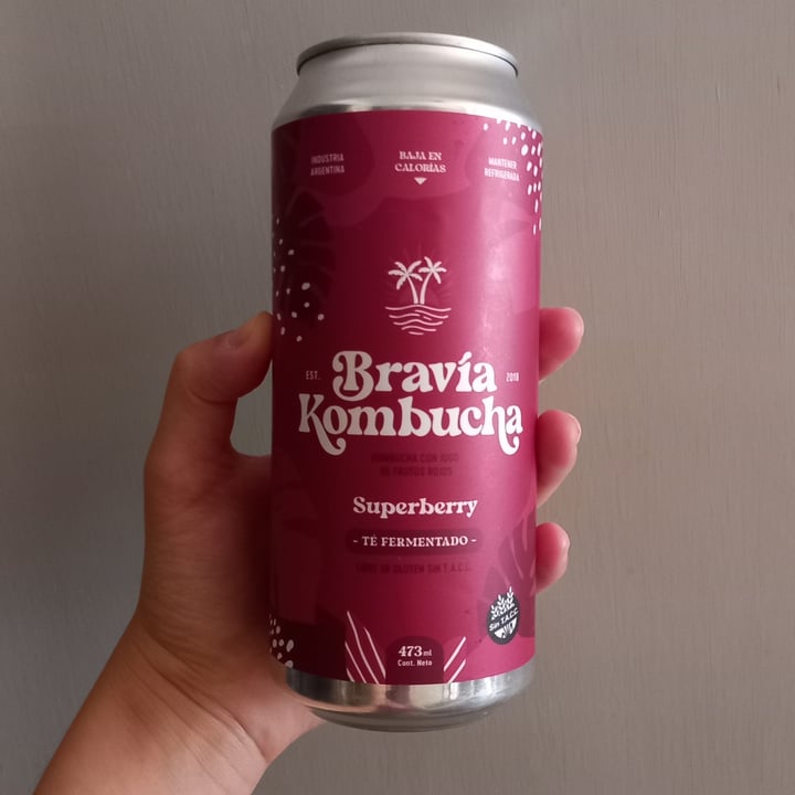 photo of Bravía Kombucha Superberry shared by @-fa on  28 May 2024 - review
