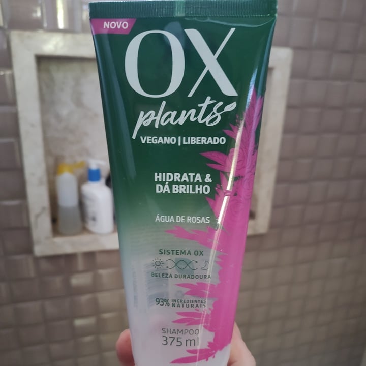 photo of Ox plants Shampoo Água de Rosas shared by @vanessamaiolini on  16 Feb 2024 - review