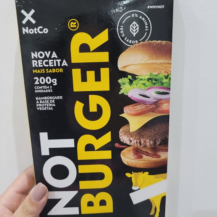 photo of NotCo not burguer shared by @editbylari on  03 Dec 2023 - review
