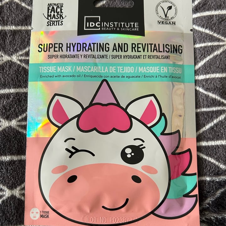 photo of IDC Institute Beauty & Skincare Animated Face Mask Series - Super Hydrating And Revitalising shared by @elyqs on  18 Oct 2024 - review