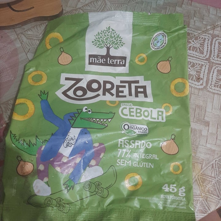 photo of Mãe Terra snacks sabor cebola shared by @mariacandido79 on  10 Mar 2024 - review