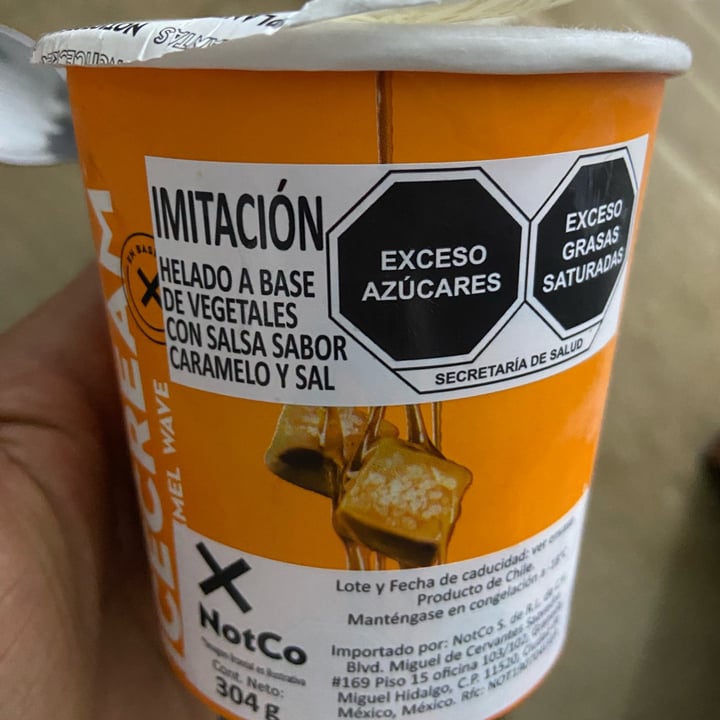 photo of NotCo Not Ice Cream Salted Caramel Wave shared by @maumamu on  06 Apr 2024 - review