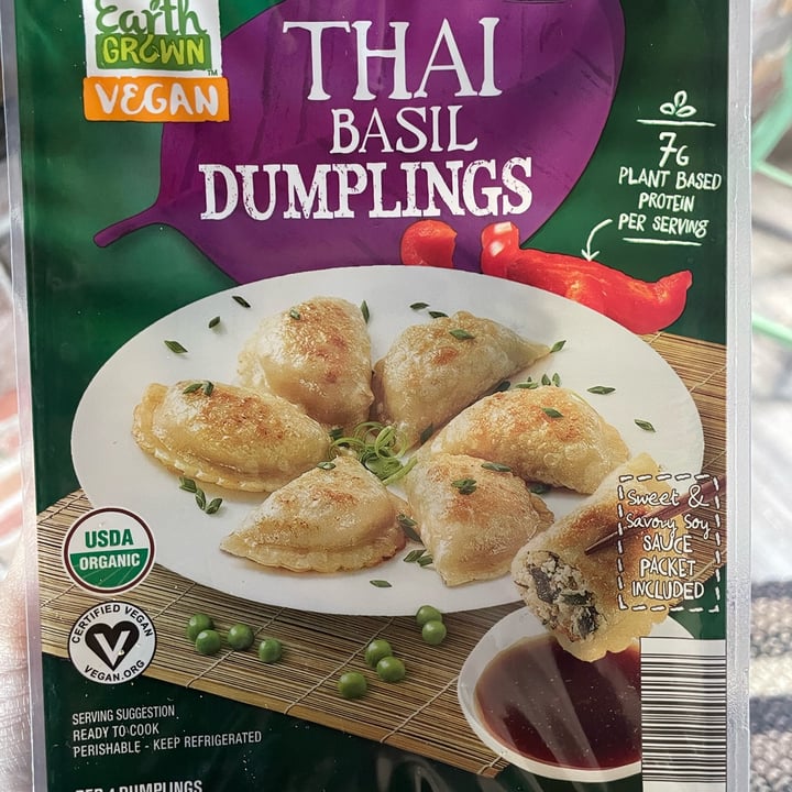 photo of Earth Grown Thai Basil Dumplings shared by @switchharris on  23 Apr 2024 - review