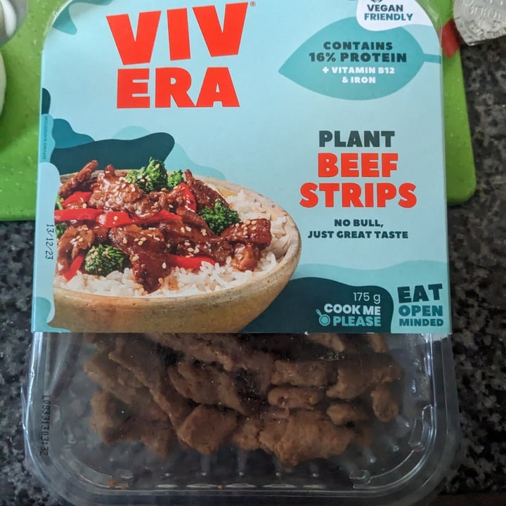 photo of Vivera Plant Beef Strips shared by @seaweedvibes on  14 Nov 2023 - review