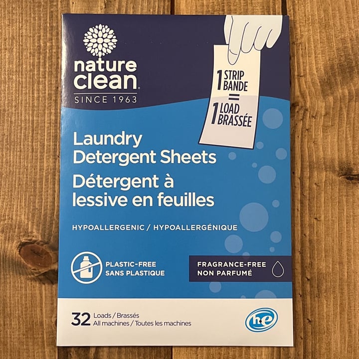 Nature Clean Laundry Detergent Sheets FragranceFree Review abillion