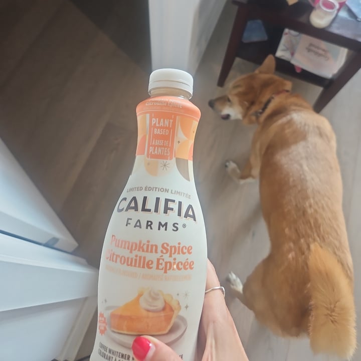 photo of Califia Farms Almond Milk Pumpkin Spice Creamer shared by @andreaalexandra on  09 Sep 2025 - review