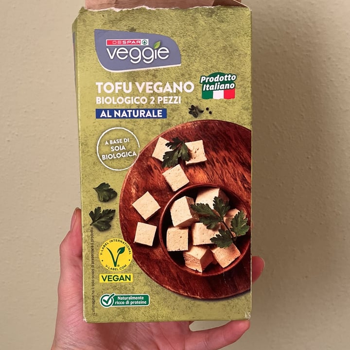 photo of Despar Veggie tofu bio shared by @greenavocado on  09 Jul 2025 - review