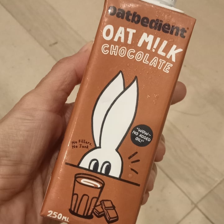 photo of Oatbedient Chocolate Oat Milk shared by @kismetcandle on  19 Apr 2024 - review