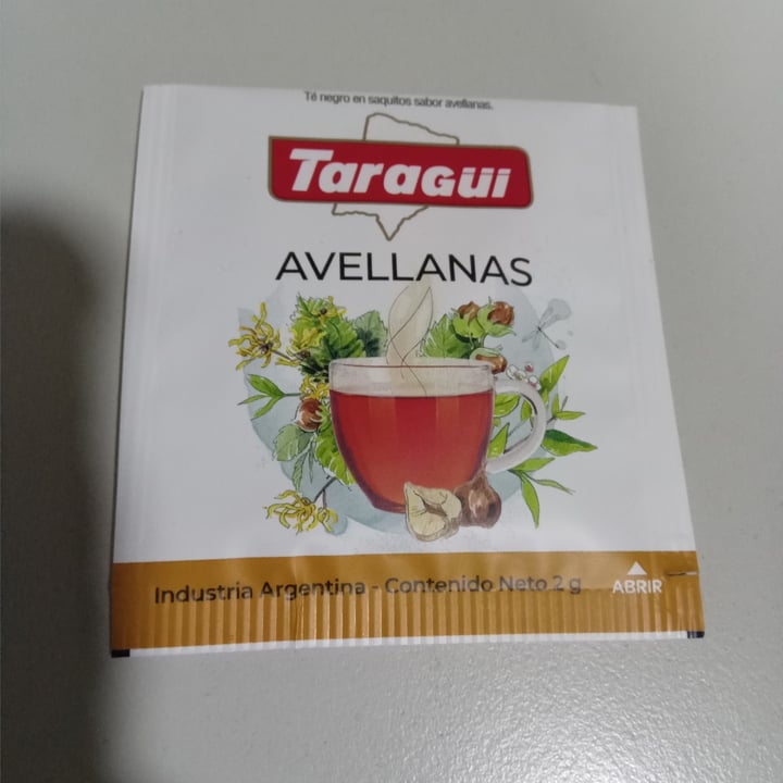 photo of Taragüi Té Negro Sabor Avellana shared by @tfmaselli on  09 May 2024 - review
