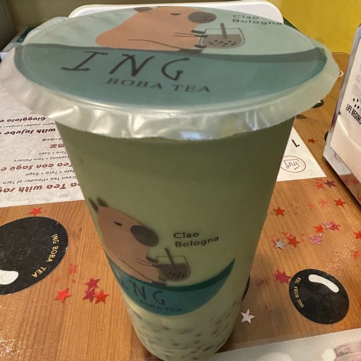 photo of ING Boba Tea Matcha Latte Con Fagiolini Rossi shared by @acilegna on  02 Sep 2025 - review