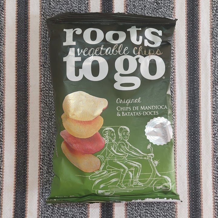 photo of Roots To Go Chips de mandioca e batata-doce shared by @jcasati on  01 Oct 2023 - review