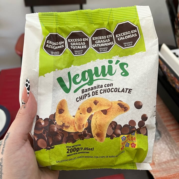 photo of vegui's Bananita Con Chips De Chocolate shared by @azaivegana on  25 Nov 2023 - review
