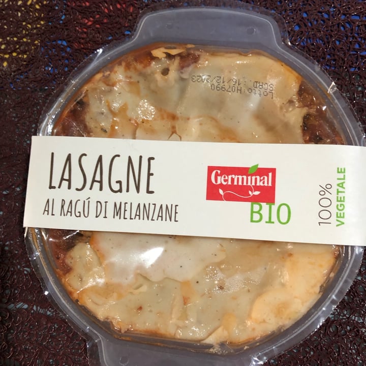 photo of Germinal Bio Lasagne al ragu' di melanzane shared by @lilliput73 on  15 Nov 2023 - review