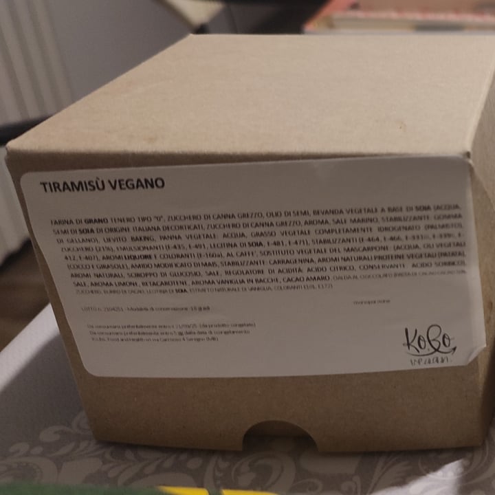 photo of Ko.Bo Vegan Food tiramisù vegan shared by @simplydaisy on  19 Sep 2025 - review