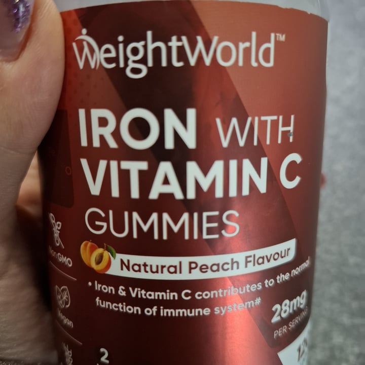 photo of WeightWorld iron gummies shared by @giusii on  05 Jun 2025 - review