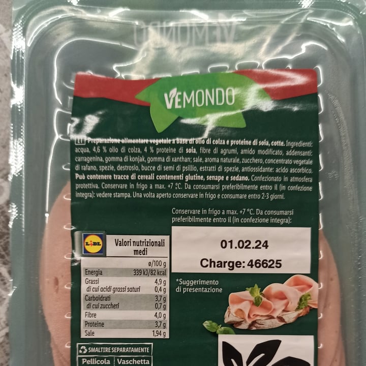 photo of Vemondo affettato gusto mortadella shared by @ggreg on  01 Feb 2024 - review