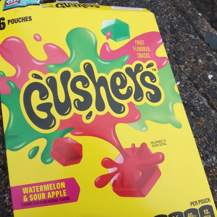 photo of Gushers Watermelon & Sour Apple shared by @anistavrou on  02 Aug 2025 - review