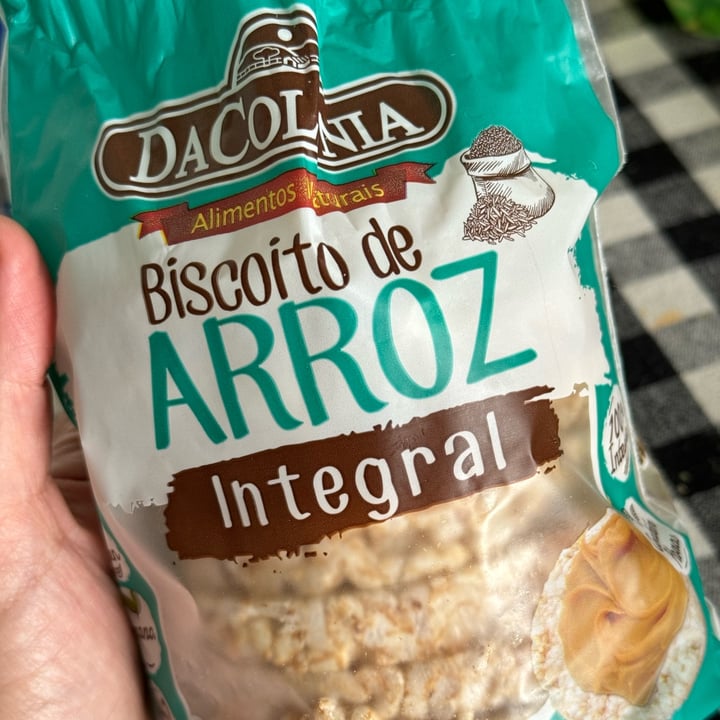 photo of DaColônia Biscoito De Arroz Integral shared by @fefaillace on  24 Apr 2024 - review