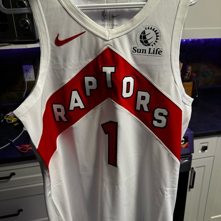 photo of Nike Raptors Nike Men’s 2023-2024 Authentic Jersey shared by @veganmika on  03 Dec 2023 - review