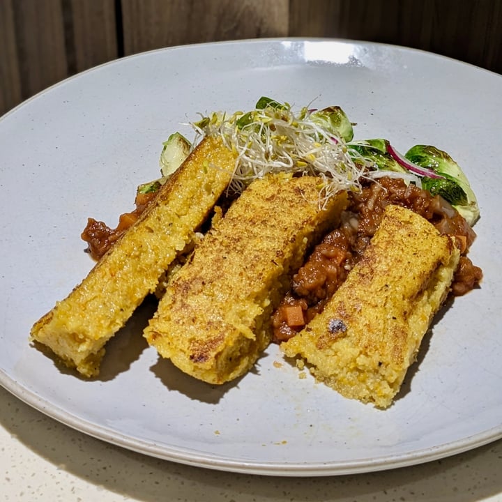 photo of Cedele All Day Dining - Wheelock Place Plant-Based Crispy Pumpkin Polenta shared by @xinru-t on  27 Nov 2023 - review